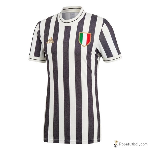 Camiseta Juventus Edición Conmemorativa 2018/19 Blanco Negro